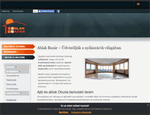 Tablet Screenshot of ablakbazar.hu